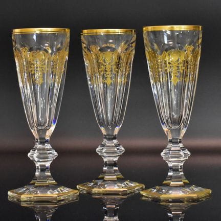 Sechs Sektflöten "Harcourt Empire"  Baccarat |   F