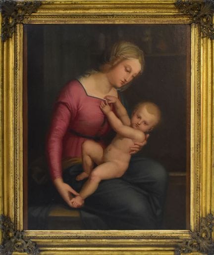 Madonna von Orleans   Raffael (Kopie nach) 1483 Ur