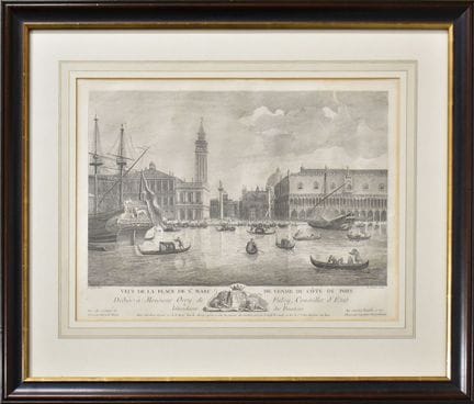 Blick auf San Marco   Chenu, Pierre 1730 Paris - 1