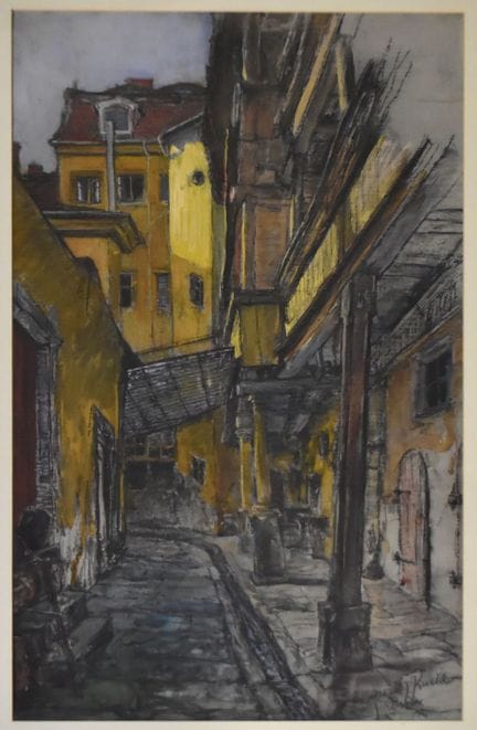 Enge Gasse   Kuehl, Gotthardt 1850 Lübeck - 1915 D