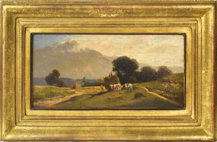 Heuernte   Lier, Adolf Heinrich (?) 1826 Herrnhut 