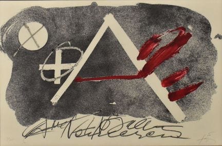 Grande A et rouge   Tapies, Antoni 1923 Barcelona 