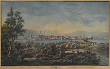Ansicht von Lindau   Isenring, Johann Baptist  179
