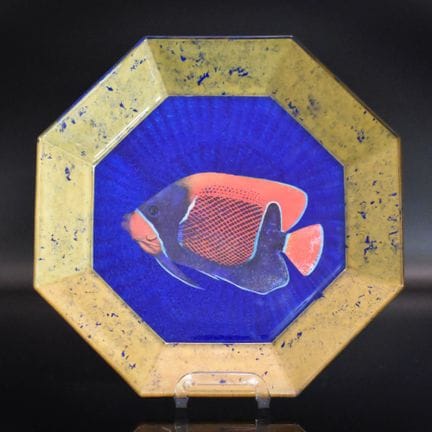 Teller "Majestic Angelfish"  Arcoroc, France, Entw