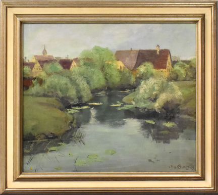 Flusslandschaft   Steib, Josef 1898 München - 1957