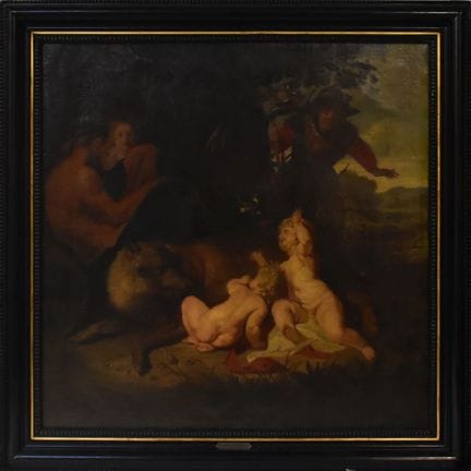Romolus und Remus Das Original befindet sich in de
