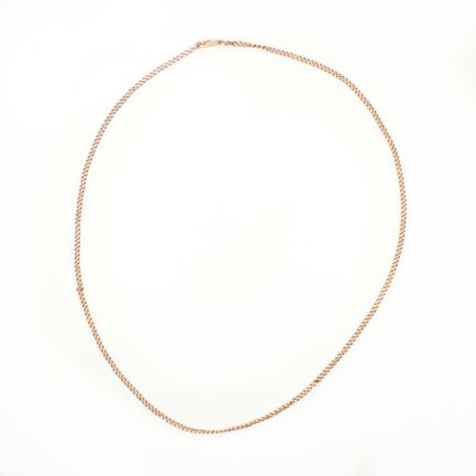 Collier Einreihig. Rundpanzermuster.    14 K GG. M