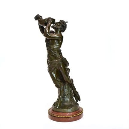 Satyr mit Weinschlauch   Clodion, Claude Michel (n
