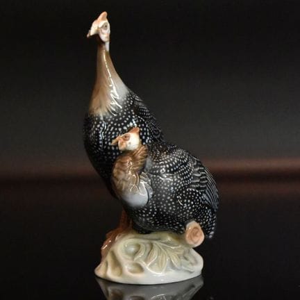 Perlhuhngruppe  Rosenthal, nach Entwurf von O. Obe