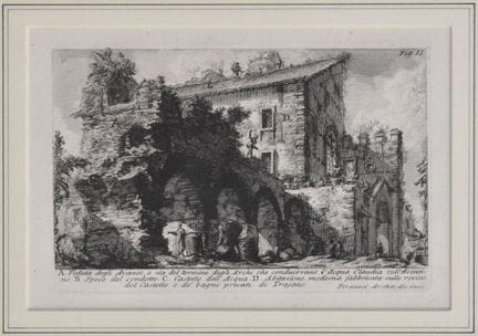 A veduta degli Avanzi...   Piranesi, Giovanni Batt
