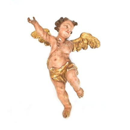 Geflügelter Putto  Süddeutschland, 18. Jh. |   Hol