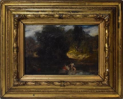 Badende   Seifert, A. 19./20. Jh. Öl/Leinwand. R. 