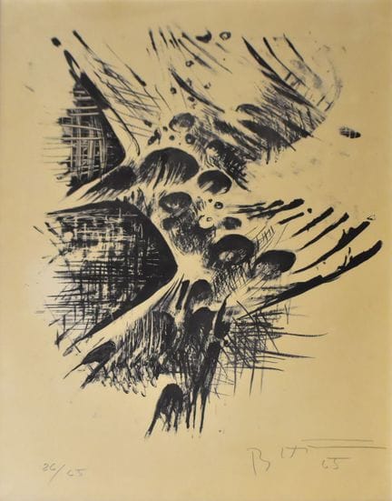 o. T   Heiliger, Bernhard 1915 Stettin - 1995 Berl