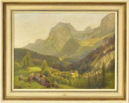 Loferer Steinberge   Leu, Otto 1855 Düsseldorf - 1