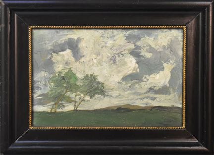 Stürmische Landschaft   Müller-Wischin, Anton 1865