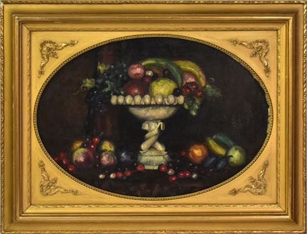 Obststillleben   Unbekannt 19./20. Jh. Öl/Leinwand