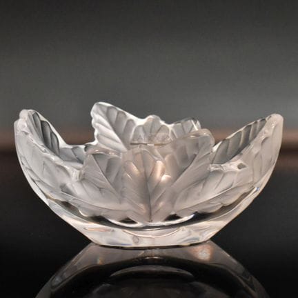 Schale "Compiegne" Regelbesteuerung. Lalique Franc