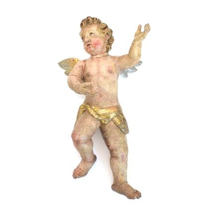 Geflügelter Putto  Wohl im Stil des 17. Jhs. |   H
