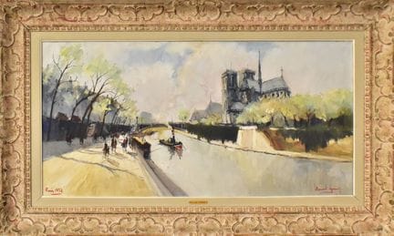 Blick auf Notre Dame   Lignon, Bernard 1928 Paris 