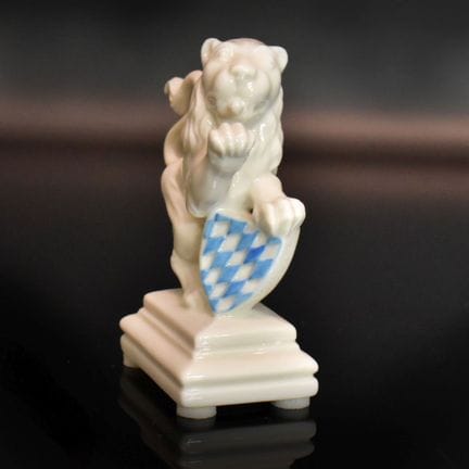 Wappenlöwe Originalkarton. Nymphenburg, ab 1975 | 