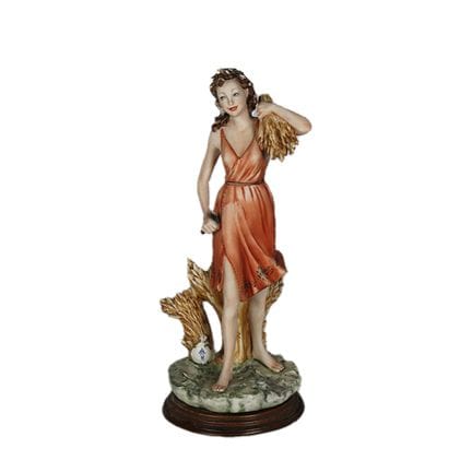 LOTTO COMPOSTO DA 2 sculture in porcellana Capodim