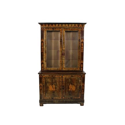 IMPORTANTE VETRINA CARLO X  in legno di palissandr