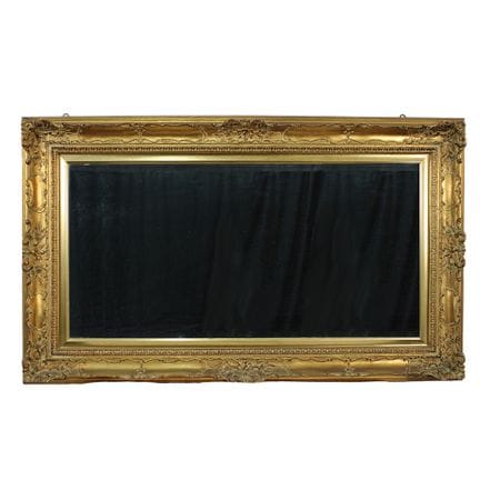 GRANDE SPECCHIERA  in legno dorato con specchio mo