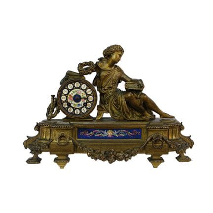 OROLOGIO PARIGINA NAPOLEONE III in metallo dorato 