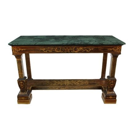 IMPORTANTE CONSOLLE CARLO X in legno di palissandr