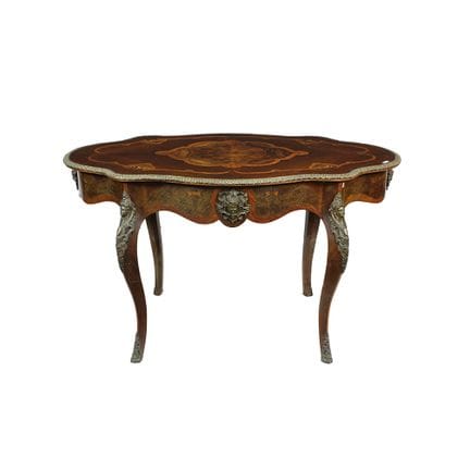 TABLE BASSE NAPOLÉON III en bois de palissandre, b
