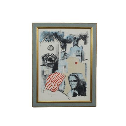TOTO BONANNO  Lithografie Nr. 50/99, mit Bleistift