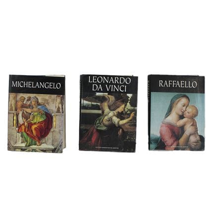 LOTE DE TRES VOLÚMENES DE HISTORIA DEL ARTE: Rafae