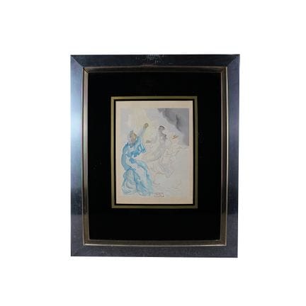 SALVADOR DALÌ (1904–1989) Original-Holzschnitt, au