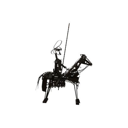 BESONDERS GROSSE BRUTALISTISCHE SKULPTUR mit Darst