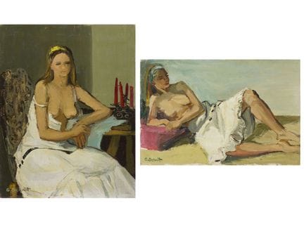 Gilberte SCHMITT (1907-2001)
Esperanza 
Óleo sobre