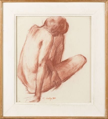 Gilberte SCHMITT (1907-2001)
Nudo femminile seduto