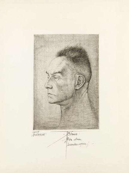 Pierre-Yves Trémois (1921-2020)
Ritratto di H. de 