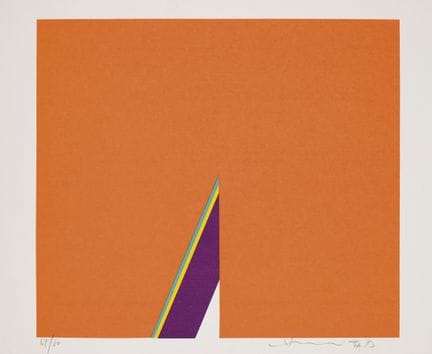 HSIAO, CHIN (1935–2023)
Siebdruck auf Papier. Numm