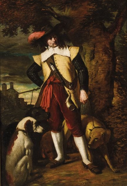 19世纪欧洲画派
布面油画。右下角署名“H. Oesterschmidt”。90 x 62 厘米。