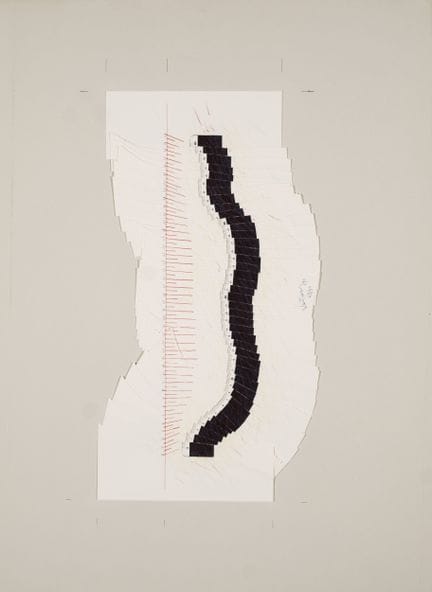 VANARSKY, JACK (1936)
Collage e disegno a matita c