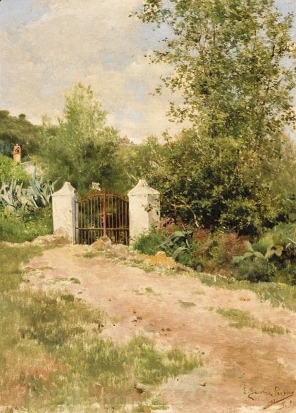 SANCHEZ PERRIER, EMILIO (1855 - 1907)
Oil on panel