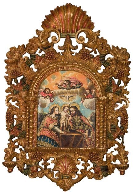 库斯科画派 19-20世纪
布面油画。93 x 63 厘米。