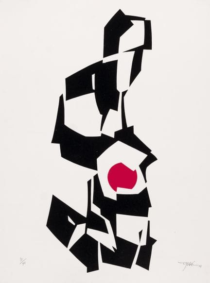 DE ORAA, PEDRO (1931–2020)
Siebdruck auf Papier. M