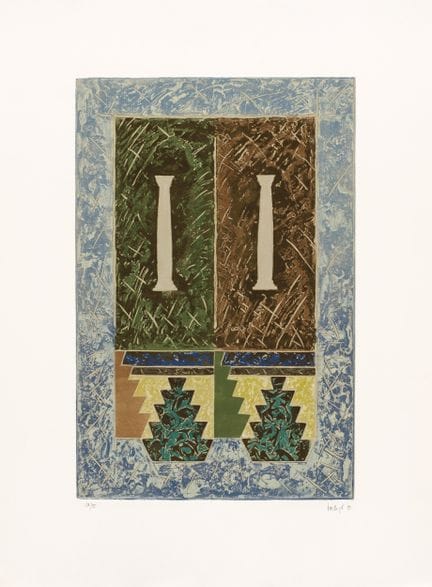 VERDUGO, FERNANDO (1942)
Acquaforte su carta. A ma