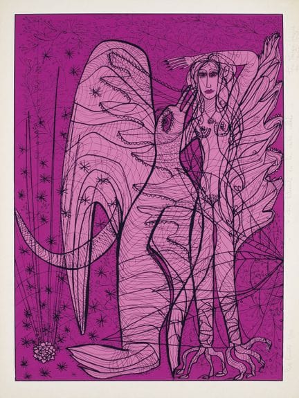 COOMONTE, PILAR
Serigrafia su carta. Firmata e num