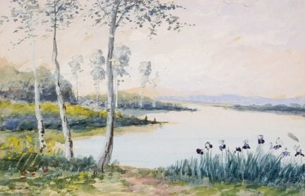 费尔南多·马丁内斯·切卡（1858 - ?）
纸本水彩画。15 × 23 厘米。