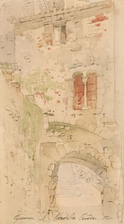弗朗西斯科·普拉迪利亚·奥尔蒂斯（1848—1921）
纸本水彩与素描。下边缘标有题名并签名。感谢维