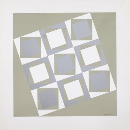 SOBRINO, FRANCISCO (1936–2014)
Siebdruck auf schwe