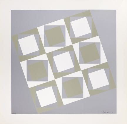 SOBRINO, FRANCISCO (1936–2014)
Siebdruck auf Papie