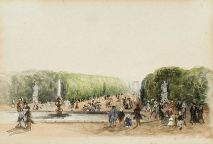 奥古斯塔·卡多根（1811—1882）
纸本水彩画。画作背面有签名。背面题记：副主教FHD·斯迈斯收